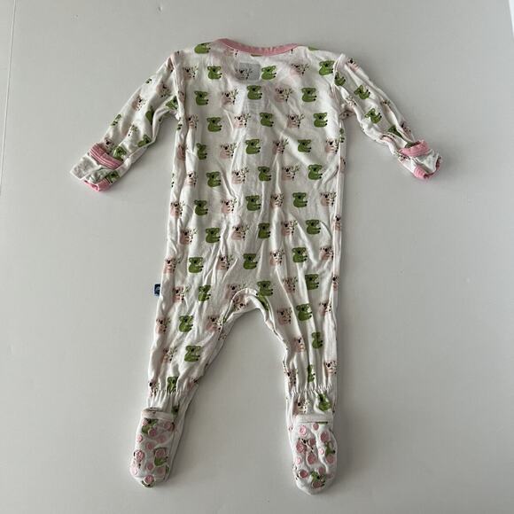 Kickee Pants Bamboo Koala Footie - Picture 7 of 9